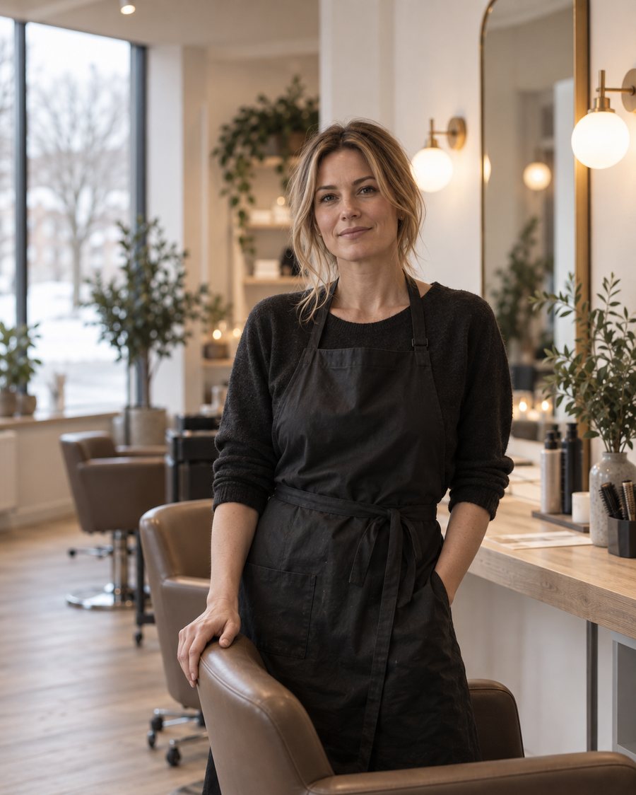 Vera Lindfors, ägare av Salong Vira